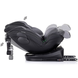 Scaun auto Chipolino Hypnotic I-Size 40-150 cm cu sistem Isofix si sezut rotativ cloud - Img 9
