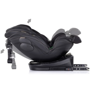 Scaun auto Chipolino Hypnotic I-Size 40-150 cm cu sistem Isofix si sezut rotativ blackberry - Img 9