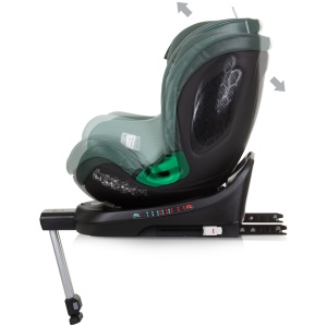 Scaun auto Chipolino Maximus I-Size 40-150 cm pastel green cu sistem Isofix - Img 5