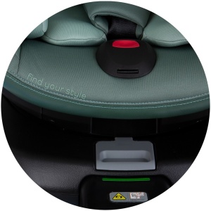 Scaun auto Chipolino Maximus I-Size 40-150 cm pastel green cu sistem Isofix - Img 15