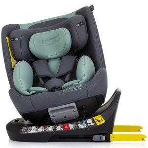Scaun auto Chipolino Supreme I-Size 40-150 cm cu sistem Isofix pastel green - Img 6