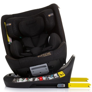 Scaun auto Chipolino Supreme I-Size 40-150 cm cu sistem Isofix obsidian - Img 6