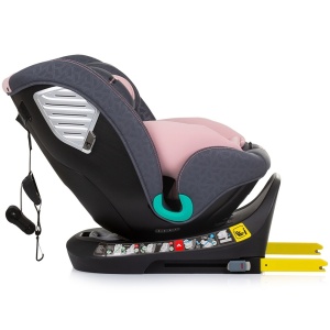 Scaun auto Chipolino Supreme I-Size 40-150 cm cu sistem Isofix flamingo - Img 8