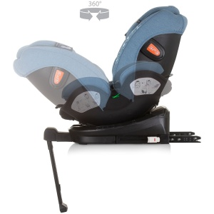 Scaun auto Chipolino Tourino I-Size 40-150 cm blue cu sistem Isofix - Img 7