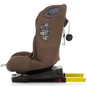 Scaun auto Chipolino X Factor I-Size 40-150 cm macadamia cu sistem Isofix - Img 4