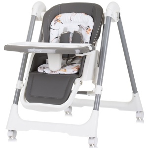 Scaun de masa Chipolino Milk Shake 2 in 1 ash grey - Img 2