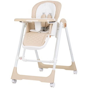 Scaun de masa Chipolino Milk Shake 2 in 1 beige - Img 1