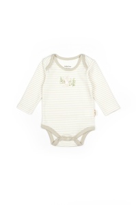 Set 3 piese:body, pantaloni si baveta Rabbit, BabyCosy, 100% bumbac