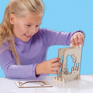 Set creativ copii - Povesti cu cutie de umbre, glow in the dark - Img 4