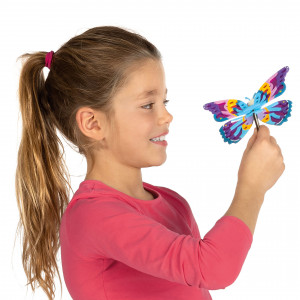 Set de creatie pentru copii cu decoratie fluturi din lemn - Img 3