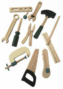 Set de unelte din lemn, Egmont toys