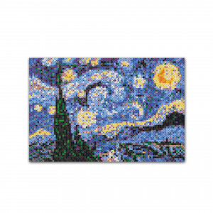 Set margele de calcat Beedz Art - Noapte instelata de Van Gogh - Img 2