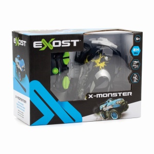 SILVERIT EXOST MASINA CU TELECOMANDA X MONSTER NEAGRA - Img 1