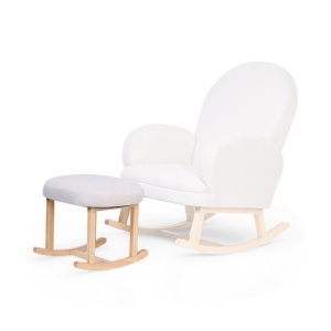 Suport pentru picioare balansoar Childhome Linen Beige - Img 4