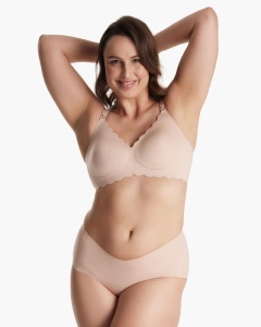 Sutien alaptare floral fara cusaturi cu sustinere Momcozy YN46 Skin S - Img 4