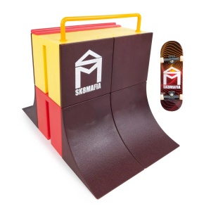 TECH DECK X-CONNECT PACHET SK8MAFIA VERT WALL - Img 11