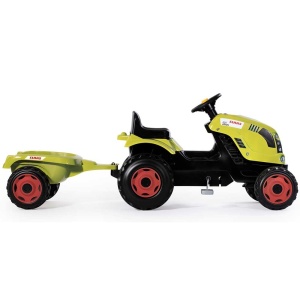 Tractor cu pedale si remorca Smoby Claas Farmer XL - Img 2