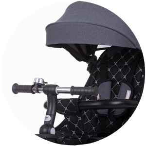 Tricicleta Chipolino Pegas cu sezut reversibil anthracite - Img 10