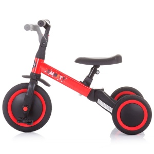 Tricicleta si bicicleta Chipolino Smarty 2 in 1 red - Img 6