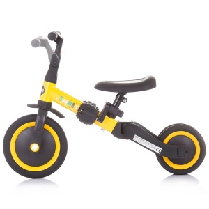 Tricicleta si bicicleta Chipolino Smarty 2 in 1 yellow - Img 4