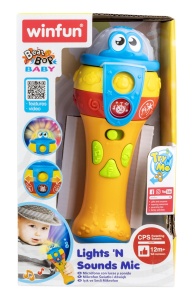 WINFUN MICROFON CU SUNETE SI LUMINI