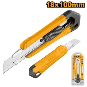 Cutter din Plastic, Maner Ergonomic, Lama 18x100mm