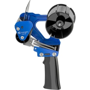 Dispenser Manual pentru Banda Adeziva 50mm/120 Metri, Plastic/Metal, Albastru/Negru - Img 2