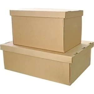 Set 20 Cutii pentru Arhivare Cu Capac, 538x382x275mm,, Carton, CO5, Natur - Img 4