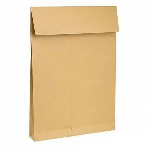 Set 50 Plicuri cu Burduf C4, 229x324x40mm, Kraft, Siliconic, 130g/mp