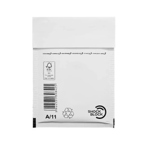 Plic Antisoc cu Bule Aer A11, 120x175+50mm, Autoadeziv, Alb