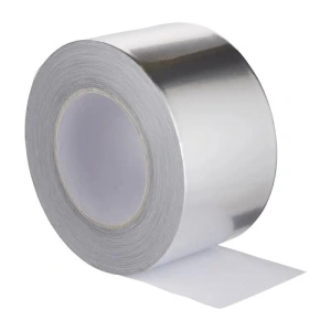 Banda Adeziva Aluminiu, 75mm/50m, Silentioasa, Argintiu