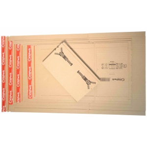 Cutie Carton Carti BookBox, 302x215x80mm, Autoadeziv, Banda Desigilare, Natur
