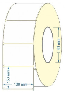 Etichete Termice Autoadezive pentru AWB C6, 100x150mm, 260/rolă