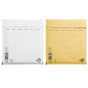 Plic Antisoc cu Bule Aer E15, 240x275+50mm, Autoadeziv, Alb - Img 3