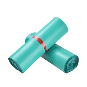 Set 50 Plicuri Curierat 200x300mm, Polietilena, 60µm, Verde Smarald - Img 2