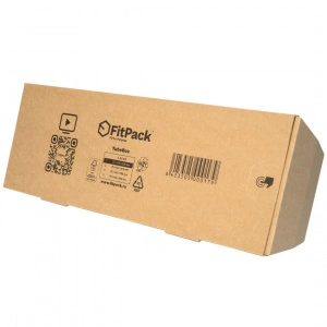 Cutie Carton TubeBox, 75x145x610mm, Autoadeziv, Banda Desigilare, Natur