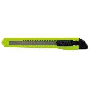 Cutter din Plastic, Maner Ergonomic, Lama 9x80mm, Verde