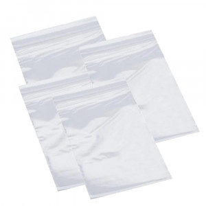 Plicuri Ziplock, Polietilena, 80x120mm, 40µm, 100 Buc/Set