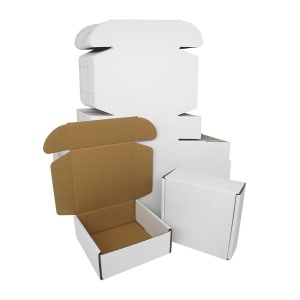 Cutie Carton cu Autoformare, CO3, 210x210x80mm, Alb