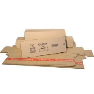Cutie Carton TubeBox, 75x145x610mm, Autoadeziv, Banda Desigilare, Natur