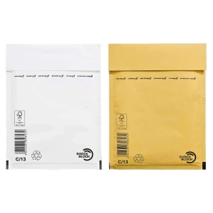 Plic Antisoc cu Bule Aer C13, 170x225+50mm, Autoadeziv, Natur - Img 2