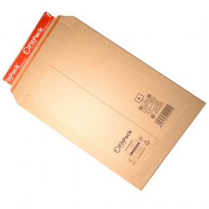 Plic Cartonat EnvelopeBox, 185x270x50mm, Autoadeziv, Banda Desigilare, Natur