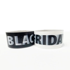 Banda Adeziva, BLACK FRIDAY, 50mm/60 Metri, Negru/Alb