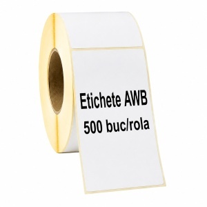 Etichete Termice Autoadezive pentru AWB C6, 100x150mm, 500/rola