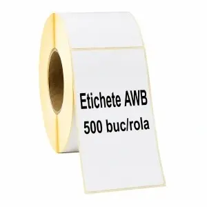 Etichete Termice Autoadezive pentru AWB C6, 100x150mm, 500/rola