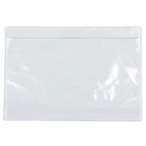 Set 50 Plicuri Port-Document AWB C4, 315x225mm, Autoadeziv, Transparent