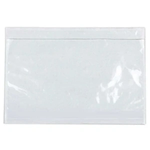 Set 50 Plicuri Port-Document AWB C4, 315x225mm, Autoadeziv, Transparent
