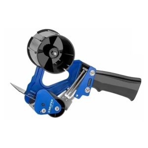 Dispenser Manual pentru Banda Adeziva 50mm/120 Metri, Plastic/Metal, Albastru/Negru