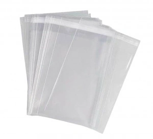Set 50 Plicuri LDPE, Polietilena, Autoadeziv, 350x460+65x0.4mm, Transparent