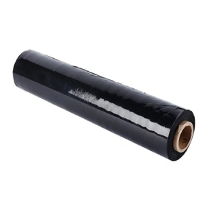 Folie Strech, 1.1Kg Net, 1.25Kg Brut, Latime 50cm, 23µm, Neagra